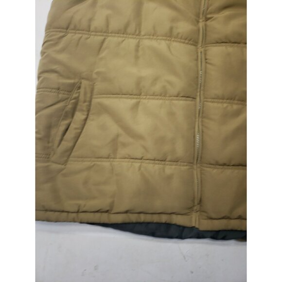 Field & Stream Sleeveless Vest Full Zip Tan Puffer Lined Pockets Size XXL - Picture 8 of 16